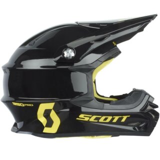 Scott 350 Pro Casque motocross noir / jaune
