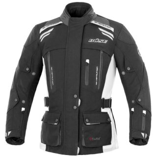 B&uuml;se Highland textile jacket black / grey ladies