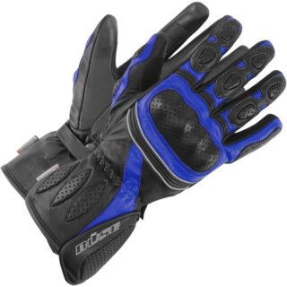 B&uuml;se Pit Lane glove black / blue, men