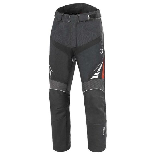 Pantaloni da corsa Büse B.Racing, nero / antracite