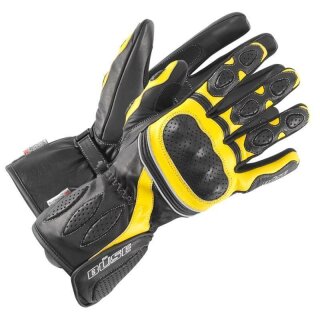 B&uuml;se Pit Lane glove black/yellow, men