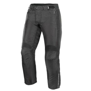 Büse LAGO II textile pants, black, men S