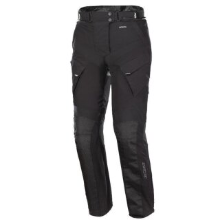 Büse Open Road Pantalón textil Evo negro para Mujer 72 largo