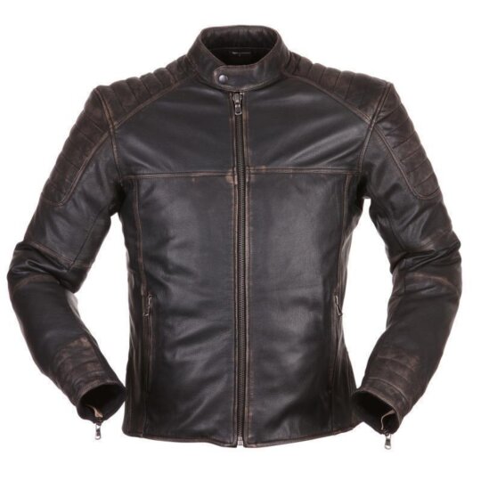 Modeka Kaleo Leather Jacket Men brown 4XL