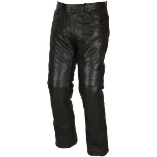 Modeka RYLEY Jeans de cuero negro 60