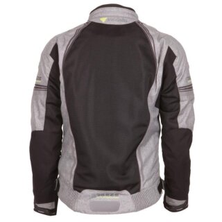 Modeka Breeze chaqueta textil negro / gris para Mujer 36