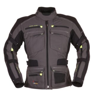 Giacca da moto Modeka Tacoma II grigio / nero S