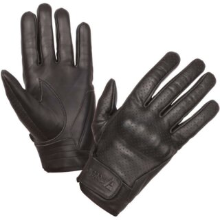 Modeka Hot classic leather glove black