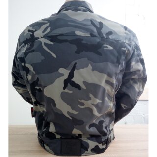 Modeka Detroit Jacket camouflage grey S