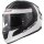 LS2 FF320 Stream Lunar full-face helmet black / white XXL
