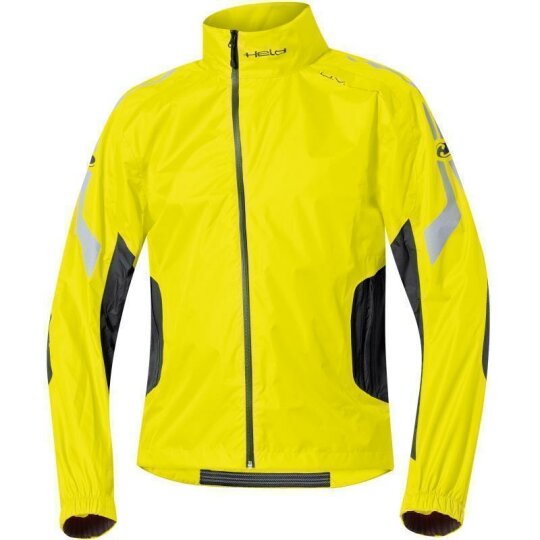 Held Wet Tour rain jacket black / neon yellow 2XL