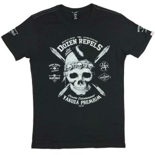 Yakuza Premium Hombre Camiseta Negra L