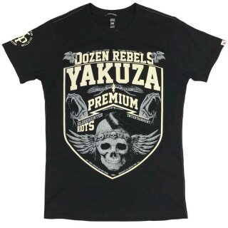 Yakuza Premium uomini, T-Shirt 2419 nero XXL