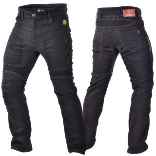 Trilobite Parado jeans moto uomo nero lungo 44/34